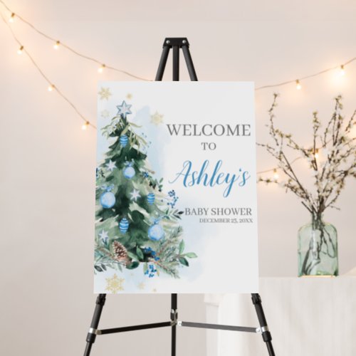 Merry Little Bundle of Joy Welcome Sign