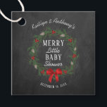 Merry Little Christmas Baby Shower Favor Tags<br><div class="desc">Celebrate in style with these cute and very trendy baby shower favor tags. This design is easy to personalize with your special event wording and your guests will be thrilled when they see these fabulous tags.</div>