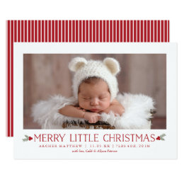 christmas birth announcements