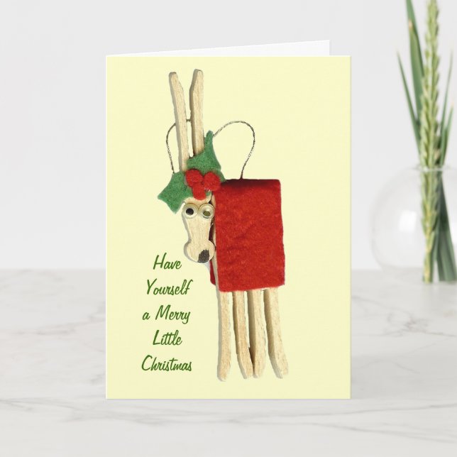 Merry Little Christmas  Card (Front)