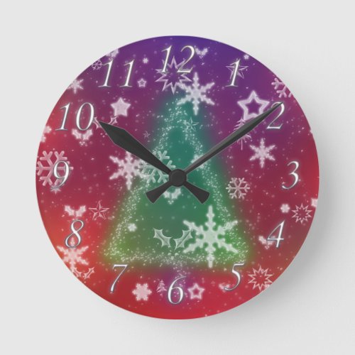 Merry Little Christmas Clock