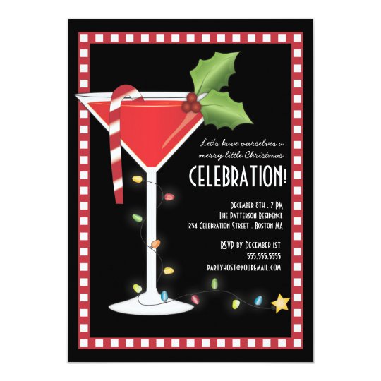merry little christmas cocktail