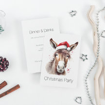 Merry Little Christmas Donkey, custom
