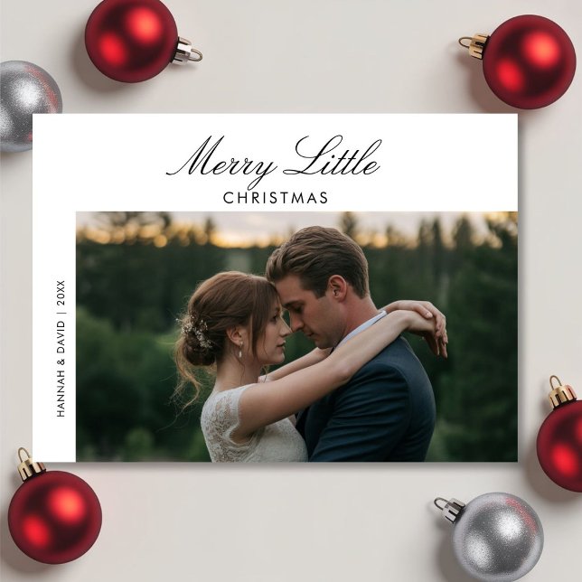 Merry Little Christmas Fun Couple Card (Creator Uploaded)