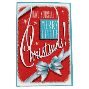 Merry Little Christmas Gift Bag - Medium bag