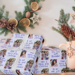 Merry Little Christmas Open 25th December Photo Wr Wrapping Paper<br><div class="desc">Christmas photo wrapping paper with 2 of your favorite photos. The design is lettered with "Do not open until 25th December" and "Have a Merry Little Christmas". The photo template displays your pictures in vertical portrait and square formats so if you have any problems with picture placement, try cropping to...</div>