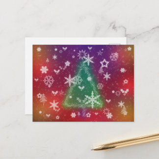 Merry Little Christmas Postcard