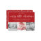 Merry Little Christmas Typography 3 Photo Birth
