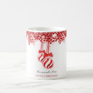 Merry Little Christmas Watercolor Splash Coffee Mug