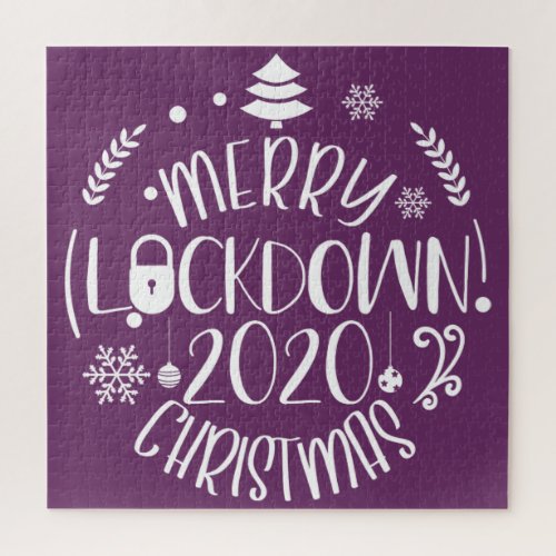 Merry lockdown Christmas 2020 Jigsaw Puzzle