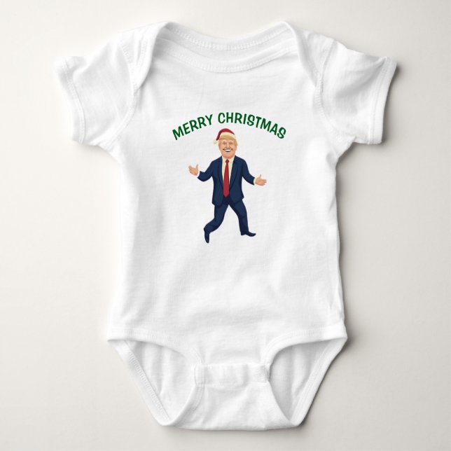 Merry MAGA Baby Baby Bodysuit (Front)