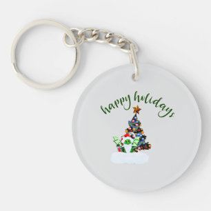 Merry & Magical Christmas with a Dragon Twist Keychain