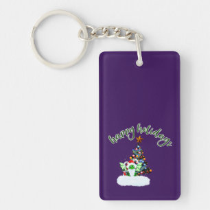 Merry & Magical Christmas with a Dragon Twist Keychain
