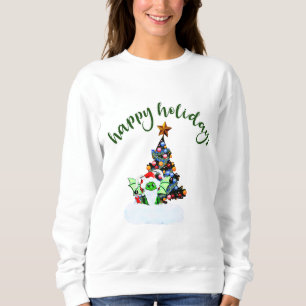 Merry & Magical Christmas with a Dragon Twist Sweatshirt