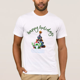 Merry & Magical Christmas with a Dragon Twist T-Shirt