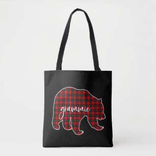 Merry Mama, Grammie Claus Christmas Funny Santa Tote Bag