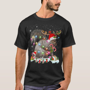 Merry mas squirrel Christmas XMas christmas light T-Shirt