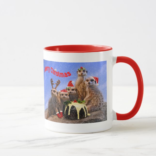Merry Meerkats Mug (Right)