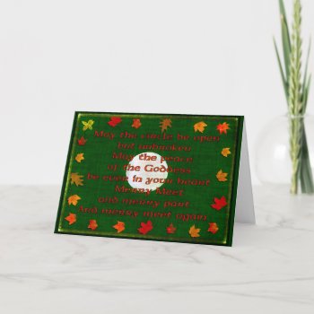 Merry Meet Holiday Card by Crazy_Card_Lady at Zazzle