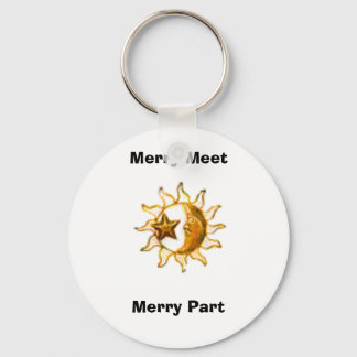 Merry Meet, Merry Part Keychain