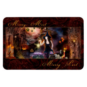 Merry Meet Merry Part Magickal Witch Magnet