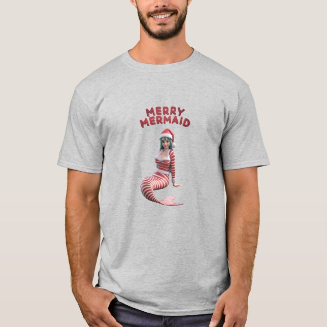 Merry Mermaid T-Shirt (Front)
