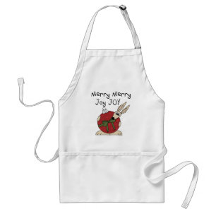 Merry Merry Joy Joy Tshirts and Gifts Adult Apron