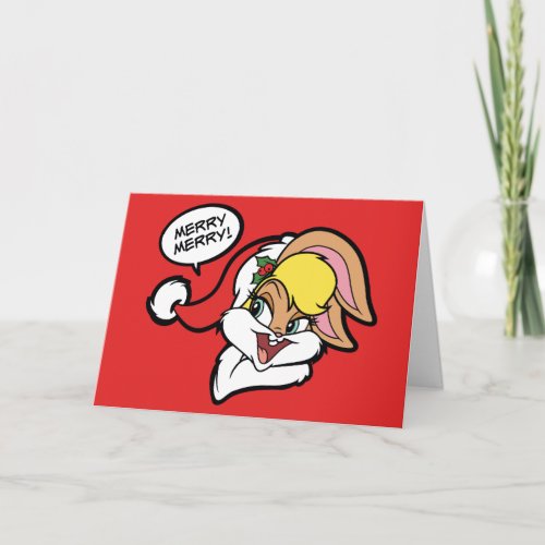 Merry Merry Lola Bunny Holiday Card