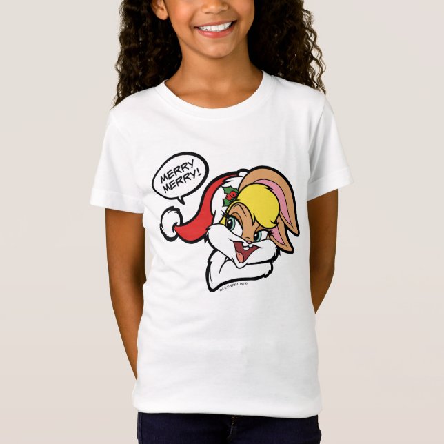 "Merry Merry" Lola Bunny T-Shirt (Front)
