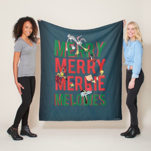 Merry Merry MERRIE MELODIESâ Fleece Blanket