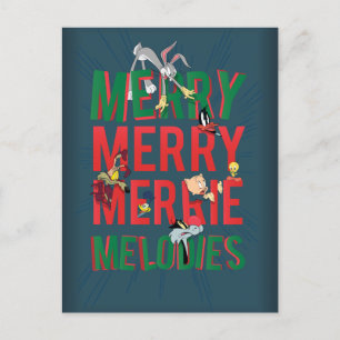 Merry Merry MERRIE MELODIES™ Holiday Postcard