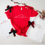 Merry Mini Cute Script Baby Christmas Shirt<br><div class="desc">We are always adding new designs daily!</div>