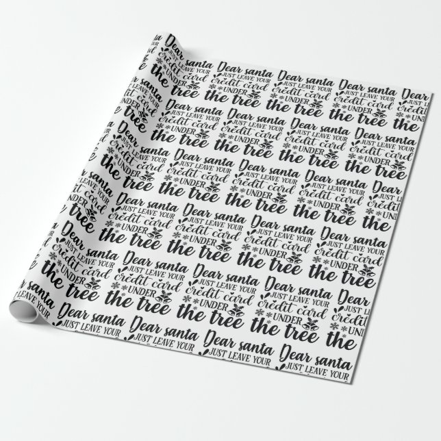 Merry Moments Boutique Wrapping Paper (Unrolled)