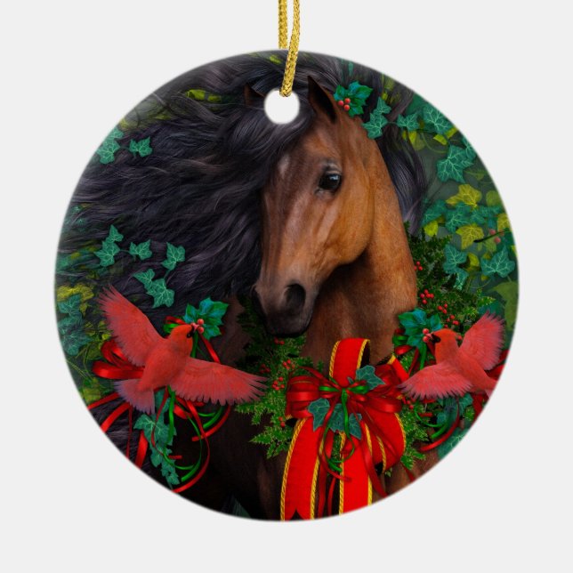 Merry Morgan Ornament (Front)