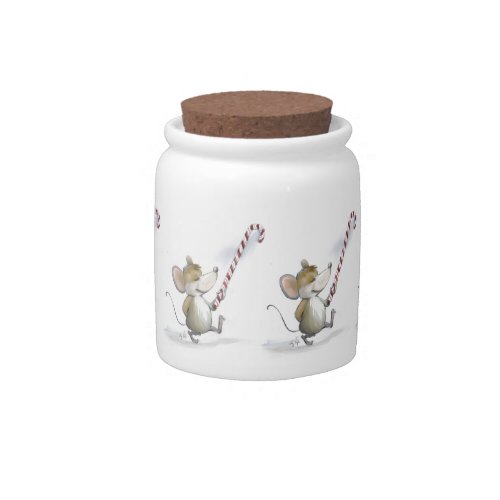 Merry Mouse Moe Candy Jar