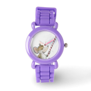 Merry Mouse Moe Holiday Watch