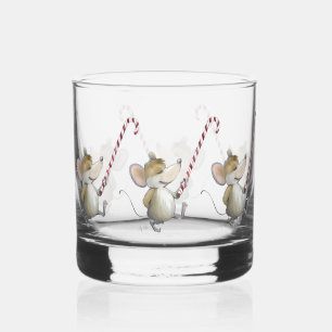 Merry Mouse Moe Whiskey Glass