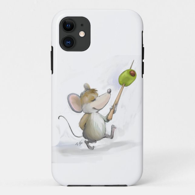 Merry Mouse Moe with Olive iphone6 Case (Back)