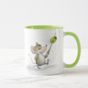Merry Mouse Moe with Olive Mug