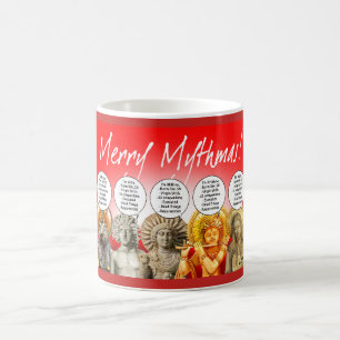 MERRY MYTHMAS! COFFEE MUG