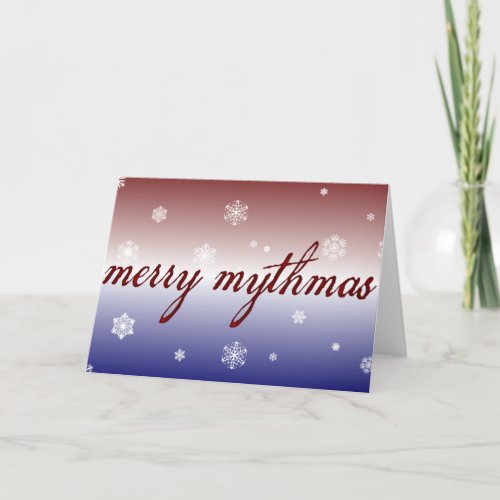 Merry Mythmas Holiday Card
