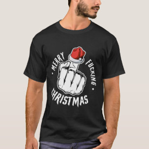 Merry Newnameing Christmas Inappropriate Men Adult T-Shirt