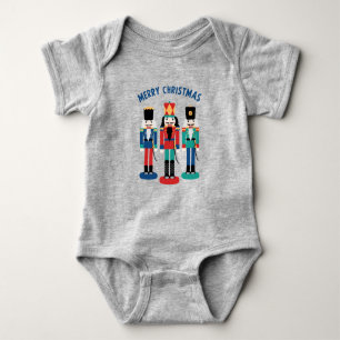 Merry Nutcrackers Baby Bodysuit