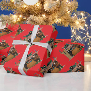 Merry Old Christmas Elf, Jessie Willcox Smith Wrapping Paper