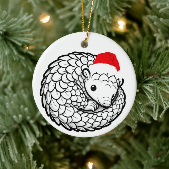 Merry Pangomas Ceramic Ornament (Tree)