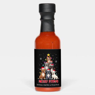 Merry Pitmas Pitbull Dog Ugly Christmas Sweater Tr Hot Sauces