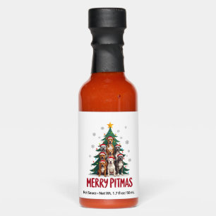 Merry Pitmas Pitbull Dog Ugly Christmas Sweater Tr Hot Sauces