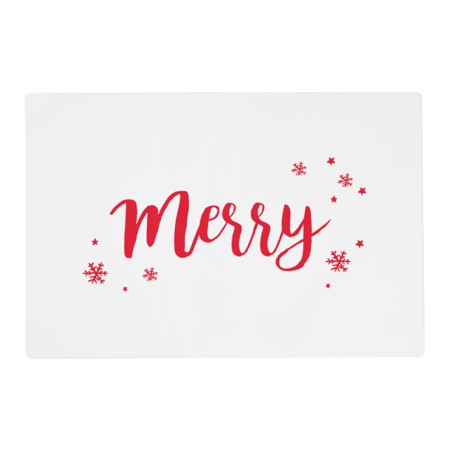 Merry Placemat (Front)