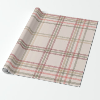 Merry Plaid Medley Wrapping Paper