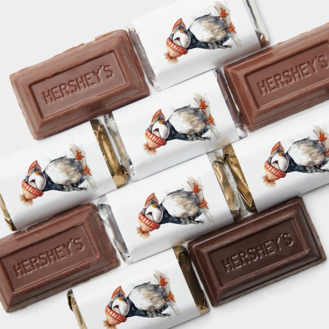 Merry Puffin, custom Hershey's Miniatures (Assorted)